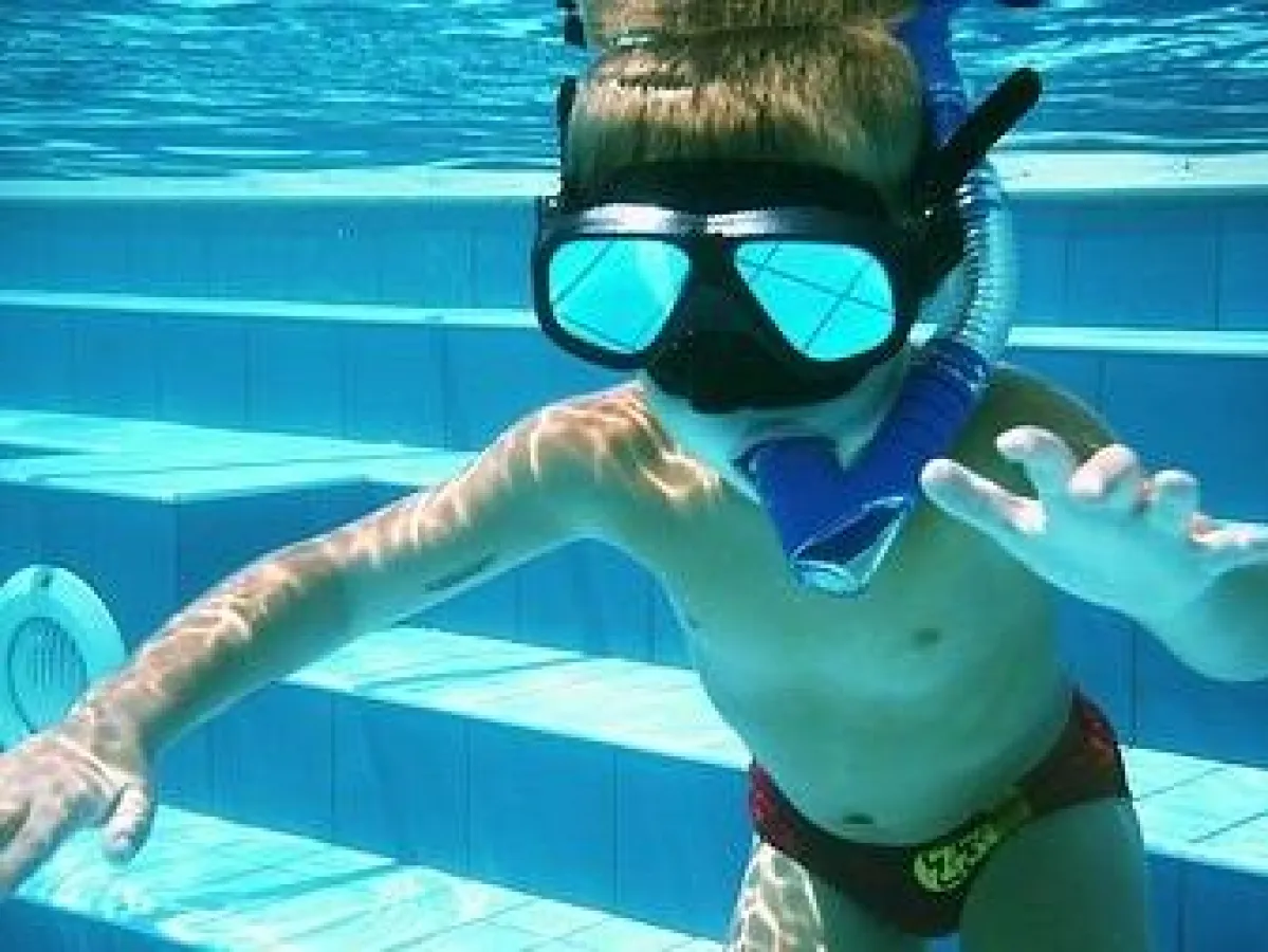 Schwimmbad statt Strand