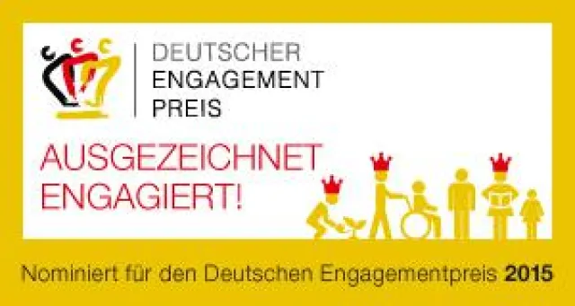 Bild: Wege aus der Einsamkeit e.V. für Deutschen Engagementpreis 2015 nominiert