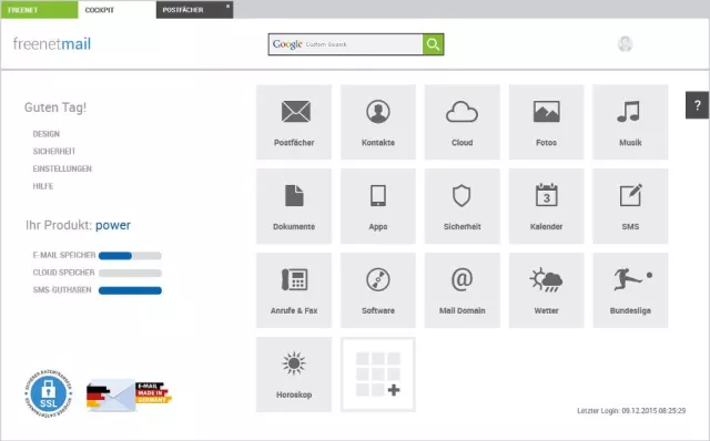 Mehr als nur E-Mail: freenetmail erweitert Angebot um neue Services und einen innovativen Cloud-Dienst Bild: Mehr als nur E-Mail: freenetmail erweitert Angebot um neue Services und einen innovativen Cloud-Dienst