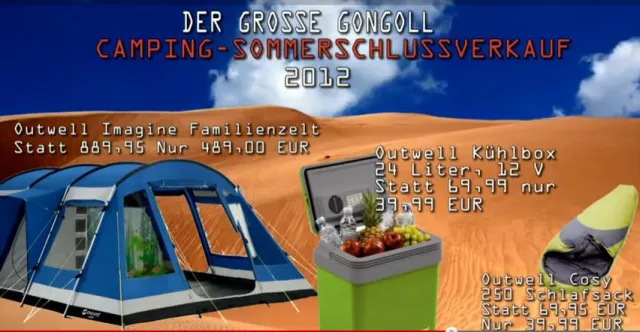 Bild: Der große Gongoll Sommerschlussverkauf hat begonnen.