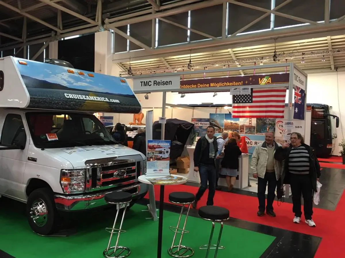 TMC Reisen auf der Reisemesse f.re.e
