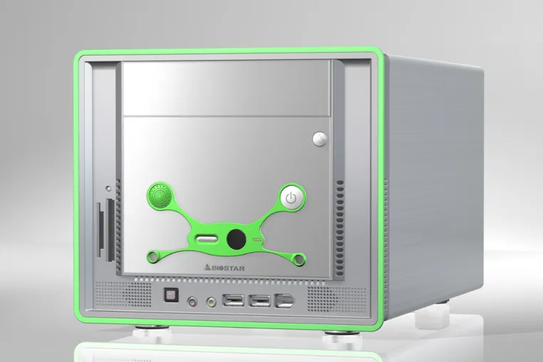 BIOSTAR präsentiert das iDEQ 330G Mini PC System mit Intel® 915G Chipsatz Bild: BIOSTAR präsentiert das iDEQ 330G Mini PC System mit Intel® 915G Chipsatz
