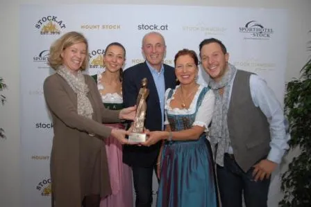 Sporthotel Stock gewinnt zum zweiten Mal die Wellness-Venus Bild: Sporthotel Stock gewinnt zum zweiten Mal die Wellness-Venus