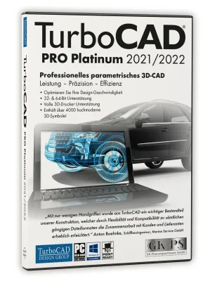 Bild: GK-Planungssoftware und IMSI/Design kündigen TurboCAD 2021/2022 an