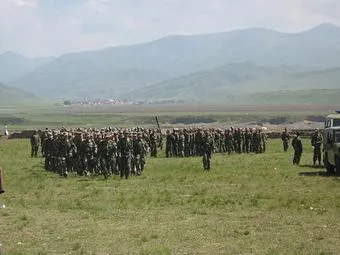 Bild: Tibet ist zu einem einzigen militärischen Übungsgebiet geworden