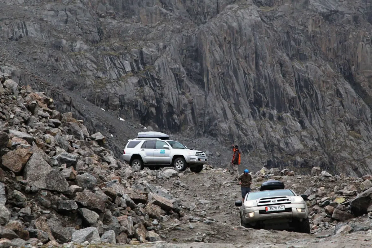 Kirgisistan - Kelsu Lake