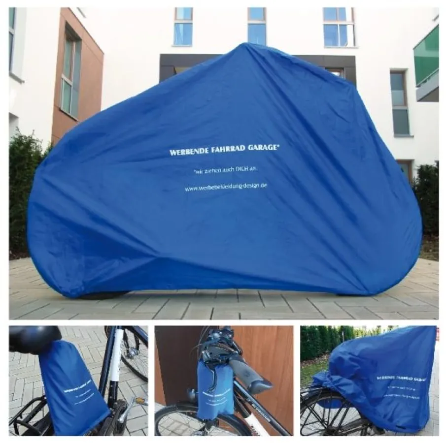 Die werbende Fahhradgarage (c) Astron Ideas