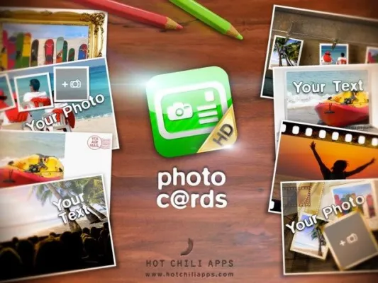Bild: Photo C@rds HD 1.3 – Die Foto-App für Urlaubspostkarten vom iPad