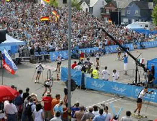 Biathlon-Stars hautnah erleben Bild: Biathlon-Stars hautnah erleben