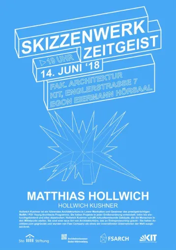SKIZZENWERK Zeitgeist | Matthias Hollwich | 14. Juni | Eine neue Art von Architekturbüro Bild: SKIZZENWERK Zeitgeist | Matthias Hollwich | 14. Juni | Eine neue Art von Architekturbüro