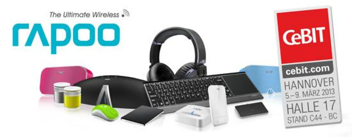 Die neuen Rapoo-Produktneuheiten zur CeBIT 2013