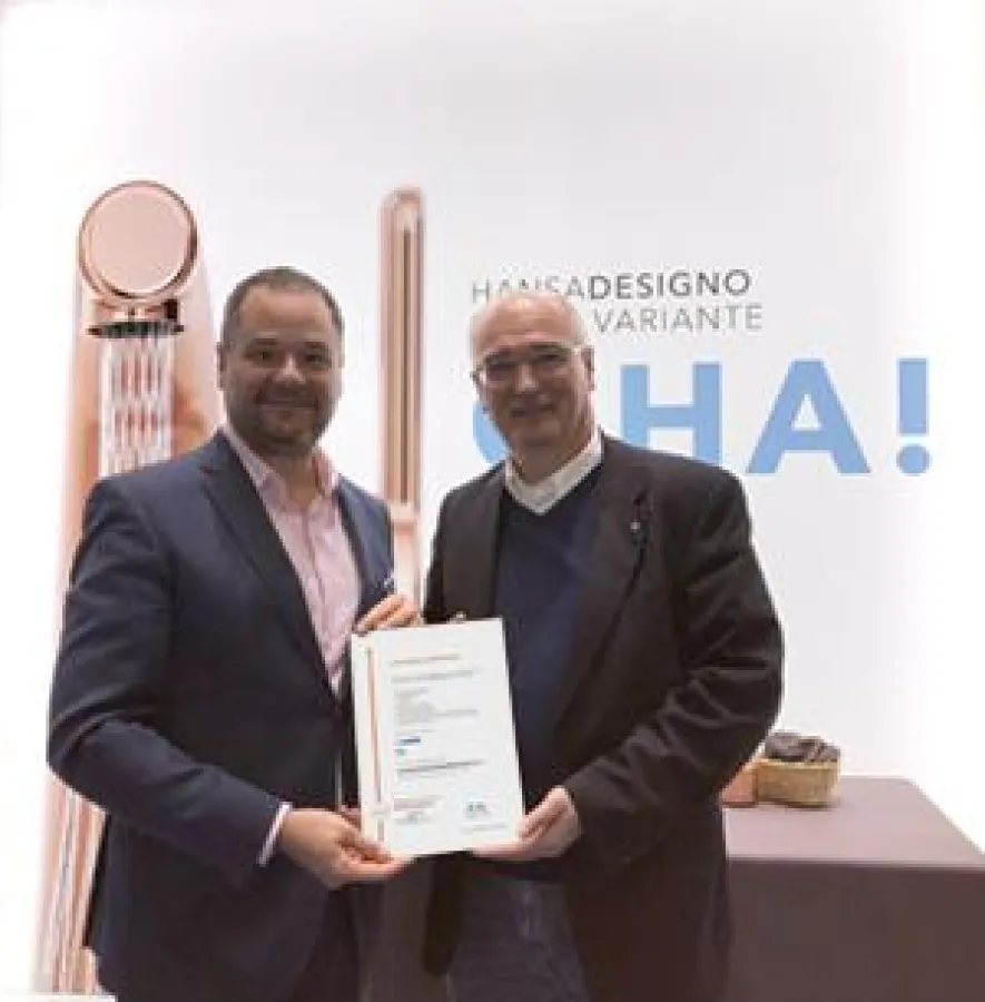 HANSA erneut Sieger des mi-Leistungsspiegels. Foto: Hansa Armaturen Gmbh