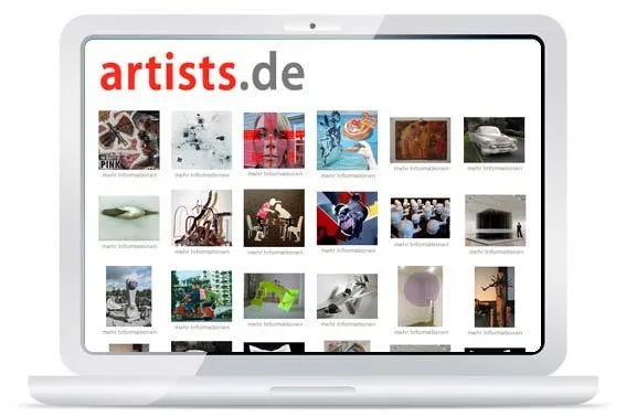 Bild: Marktplatz für Kunst mit 80.000 Kunstwerken zeitgenössischer Künstler