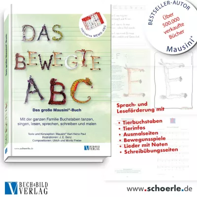 Bild: Das bewegte ABC: Spielerisch das Alphabet entdecken - Ein kreatives Lernabenteuer für die ganze Familie!