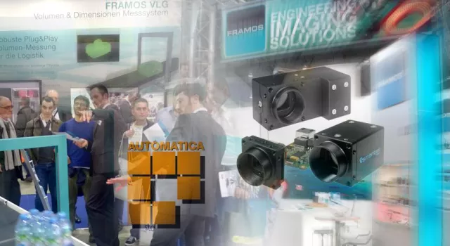 Bild: Automatica 2014 - Logistik- und Industrieautomatisierung mit Bildverarbeitungslösungen von FRAMOS