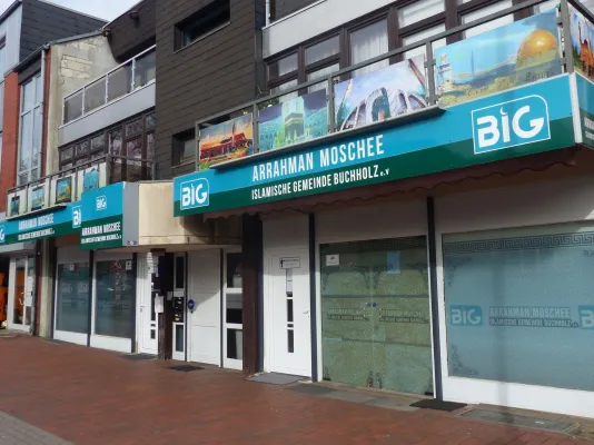 Bild: Kunstprojekt verschönert Moschee in Buchholz 