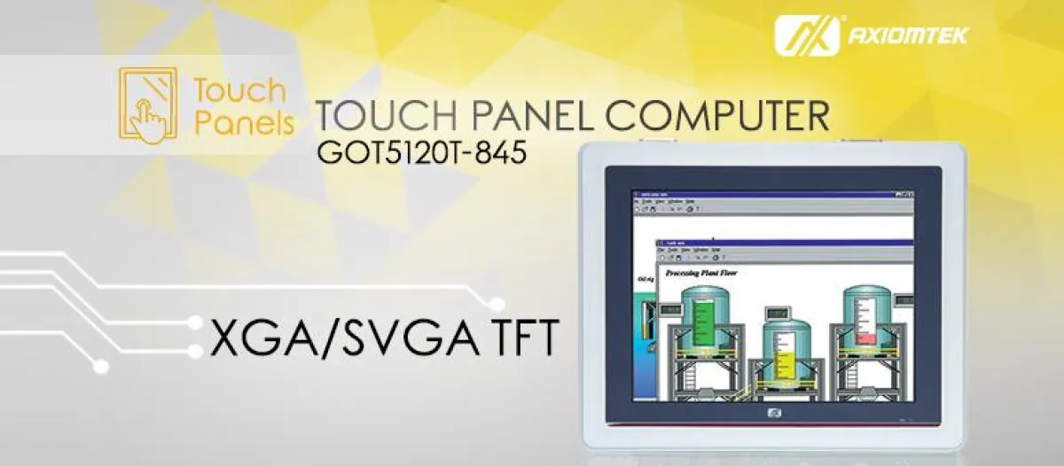 Ideal für industrielle „Internet of Things“-Umgebungen – der neue GOT5120T-845