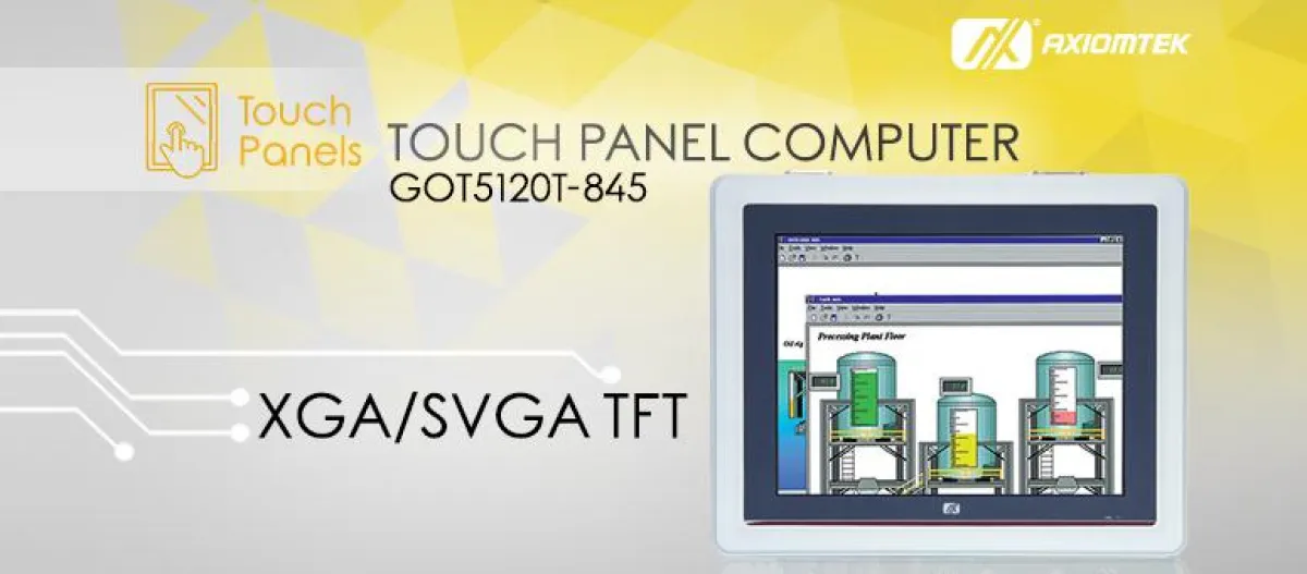 Ideal für industrielle „Internet of Things“-Umgebungen – der neue GOT5120T-845