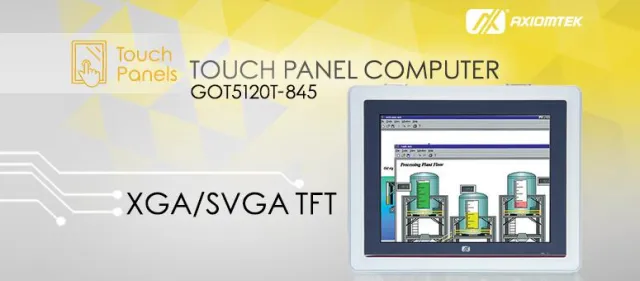 Bild: Panel PC mit leuchtstarkem Display