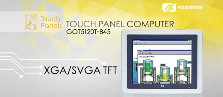 Bild: Panel PC mit leuchtstarkem Display