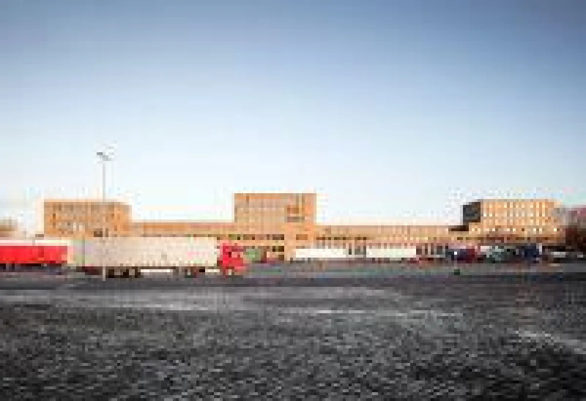 Blick von außen auf das neue Verwaltungsgebäude am Schützenplatz (© KSW Architekten + Stadtplaner GmbH)