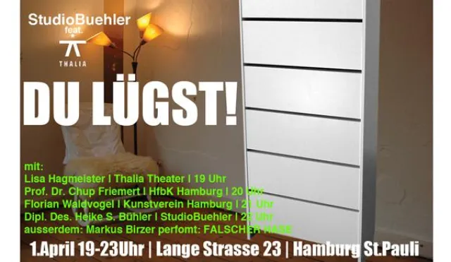 Bild: StudioBuehler lügt! Ein Abend in Kooperation mit dem Thalia Theater Hamburg