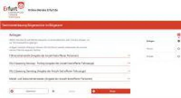 Bild: Mehr Bürgerfreundlichkeit in Erfurt durch Online-Terminvergabe