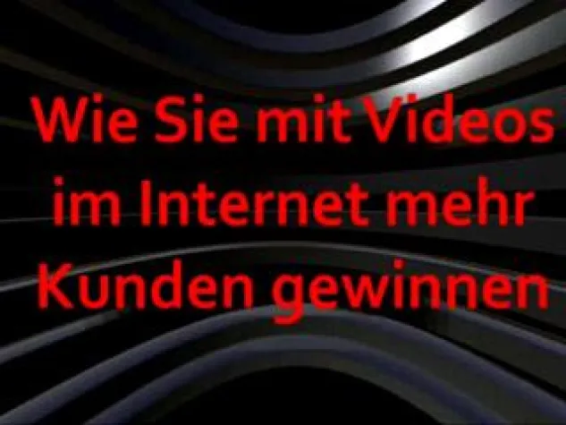 Videomarketing für Einsteiger Bild: Videomarketing für Einsteiger