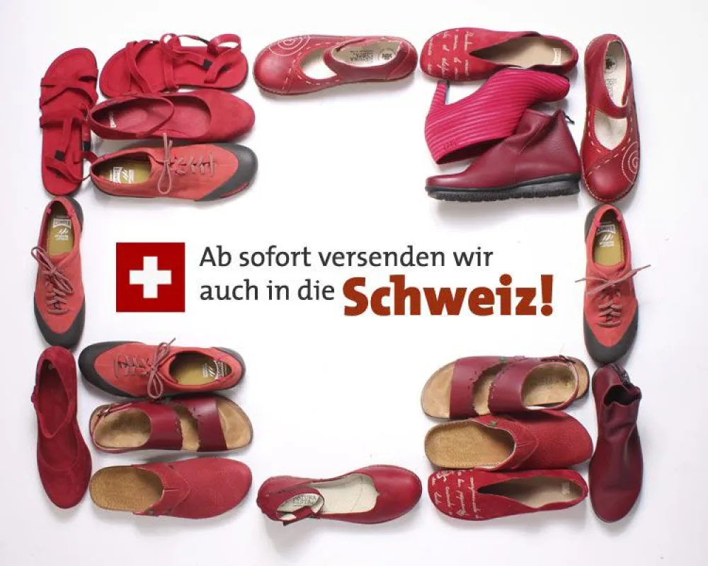 Versand in die Schweiz bei SchuhSign ab sofort möglich