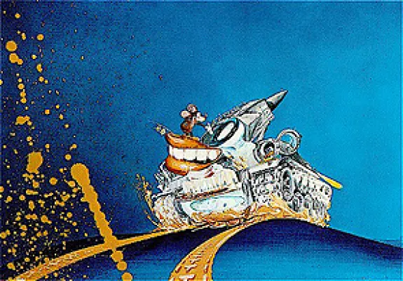 Bild: Kunst und Kulturimperialismus: Absurdität im Werk von Dieter Wagner