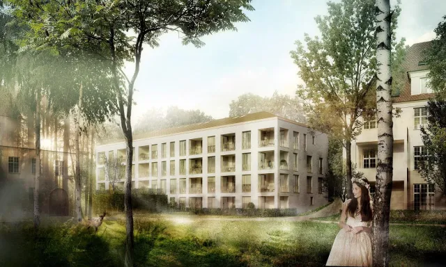 Jugendstilpark: Konzept für mehr als 260 neue Wohnungen in Haar steht Bild: Jugendstilpark: Konzept für mehr als 260 neue Wohnungen in Haar steht