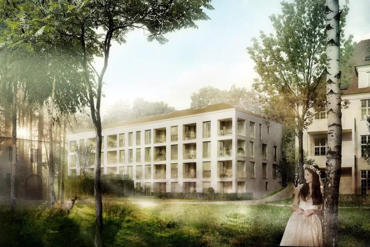 Jugendstilpark: Konzept für mehr als 260 neue Wohnungen in Haar steht Bild: Jugendstilpark: Konzept für mehr als 260 neue Wohnungen in Haar steht