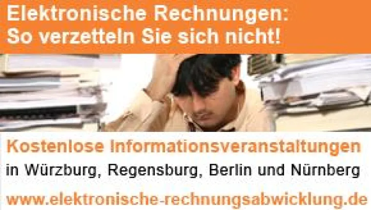 Bild: Elektronische Rechnungen: So verzetteln Sie sich nicht