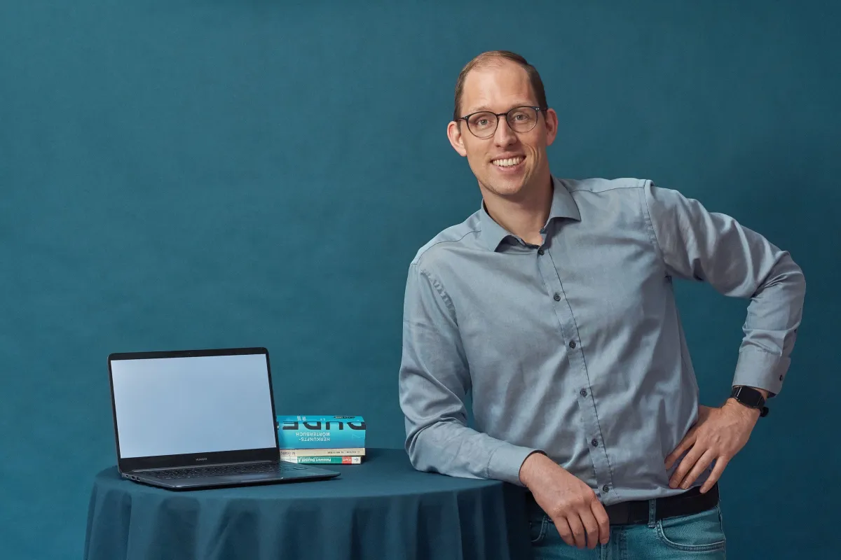 Der Gründer von Bens Deutschkurs dankt für das bisher entgegengebrachte Vertrauen (© Lydia Steberl)