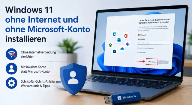 Bild: Windows 11 ohne Microsoft-Konto installieren: WinTotal erklärt aktuelle Wege