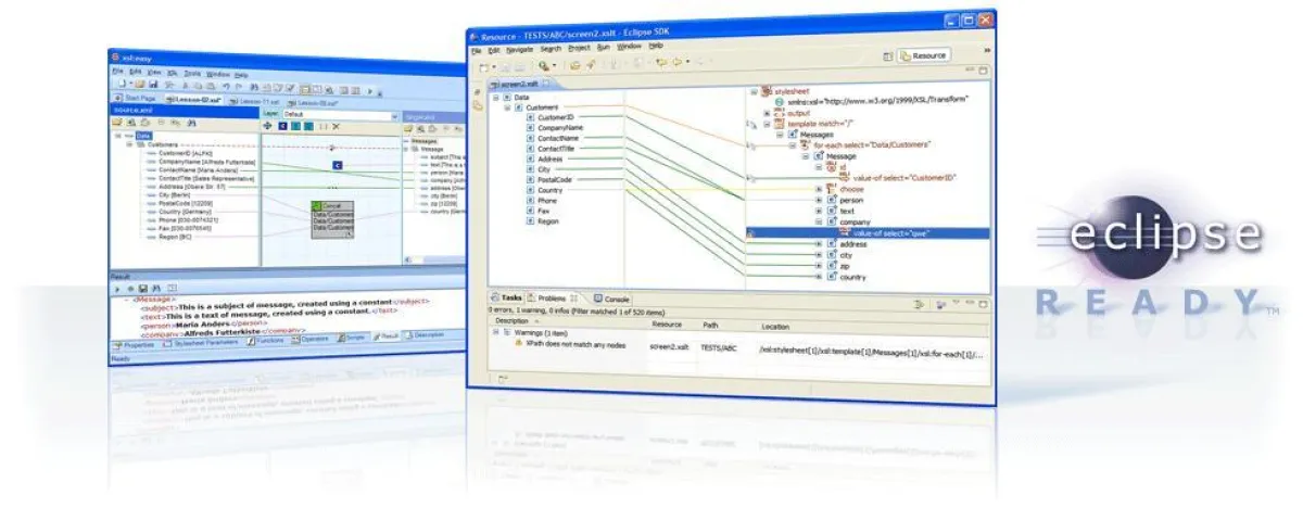 Prozessdesigner und XSLT-Mapper in der neuen Version X4 4.0 als Eclipse Plug-Ins verfügbar