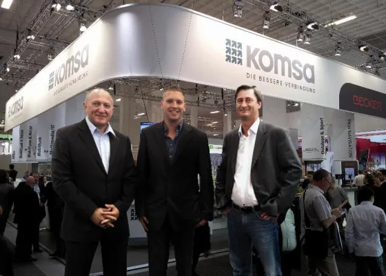 Erfolgreiche IFA für DIGITTRADE dank Distributionspartner KOMSA Bild: Erfolgreiche IFA für DIGITTRADE dank Distributionspartner KOMSA