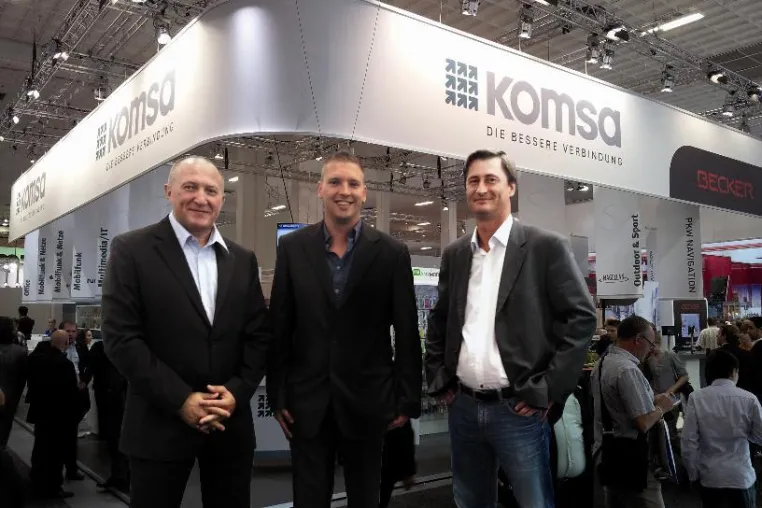 Erfolgreiche IFA für DIGITTRADE dank Distributionspartner KOMSA Bild: Erfolgreiche IFA für DIGITTRADE dank Distributionspartner KOMSA