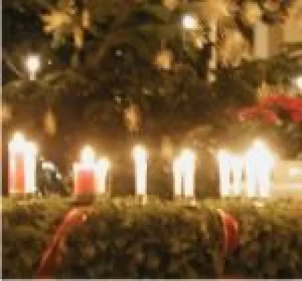 Bild: Das Original: Der Wichernsche Adventskranz , ist ab dem 1. Advent im Johannesstift zu bestaunen