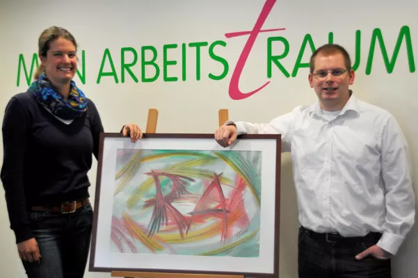 Bild: Businesscenter Mein Arbeitstraum „schenkt“ sich eigene Galerie zum Geburtstag