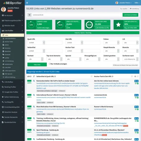 SEOprofiler.de veröffentlicht neues Link-Analyse-Tool, um Website-Besitzern mit SEO zu helfen Bild: SEOprofiler.de veröffentlicht neues Link-Analyse-Tool, um Website-Besitzern mit SEO zu helfen