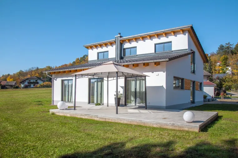 Bild: Hausbau im Zeichen der Umwelt 