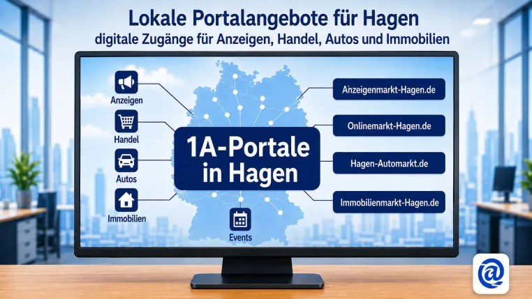 Bild: Hagen erhält mit 1A-Portale.de zentrale Einstiege für lokale Angebote und Handel