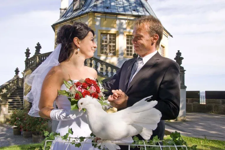 Bild: Dem Himmel nah: Heiraten auf der Festung Königstein