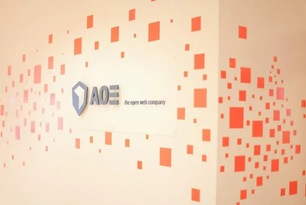 Bild: Grafische Lösungen für das neue Headquarter der AOE GmbH