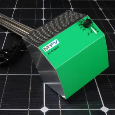 Bild: my-PV integriert elektrische Warmwasserbereitung in Photovoltaik-Batterie-System von SMA