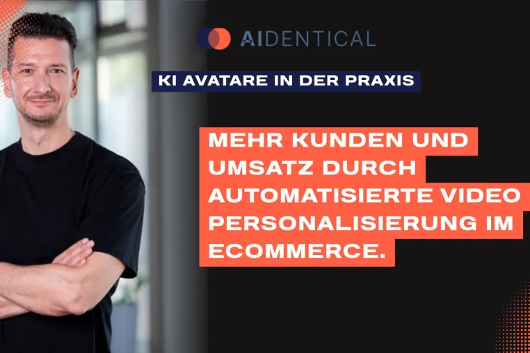 Bild: Personalisierte KI-Video-Botschaften steigern E-Commerce-Umsatz durch automatisierte Kundenreaktivierung