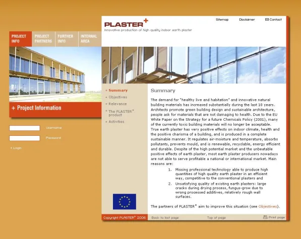 Bild: EU-Projekt PLASTER+ basierend auf Typo3 geht online