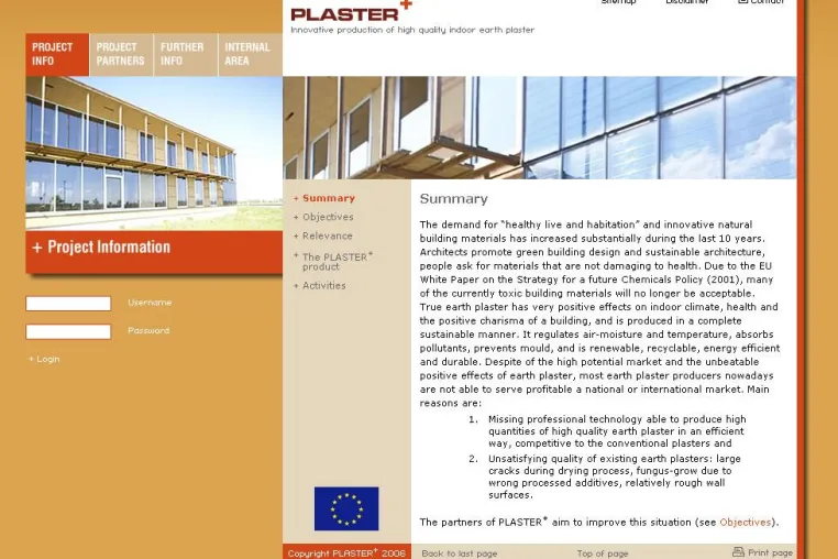 Bild: EU-Projekt PLASTER+ basierend auf Typo3 geht online