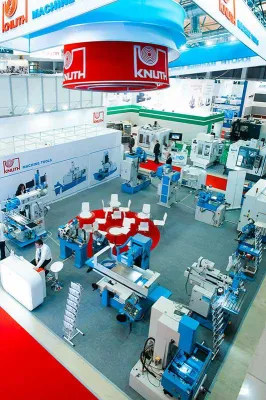 Erfolgreicher Auftritt von KNUTH auf der Messe“Metalloobrabotka 2013“ in Moskau Bild: Erfolgreicher Auftritt von KNUTH auf der Messe“Metalloobrabotka 2013“ in Moskau